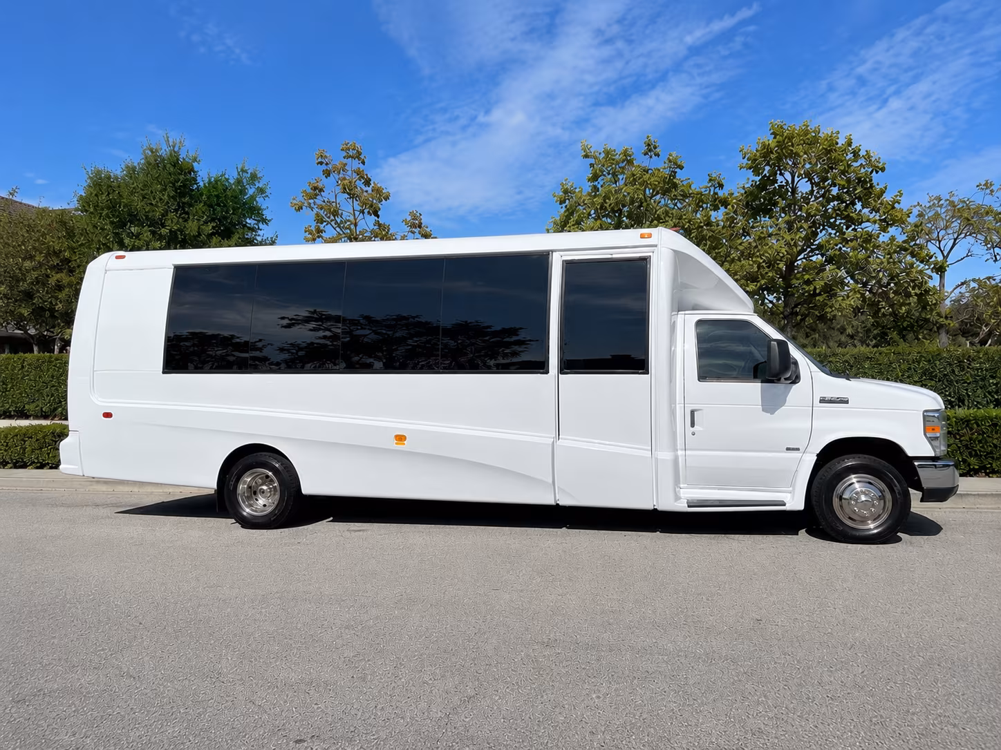 Minneapolis Airport Shuttle & Transportation party bus interior