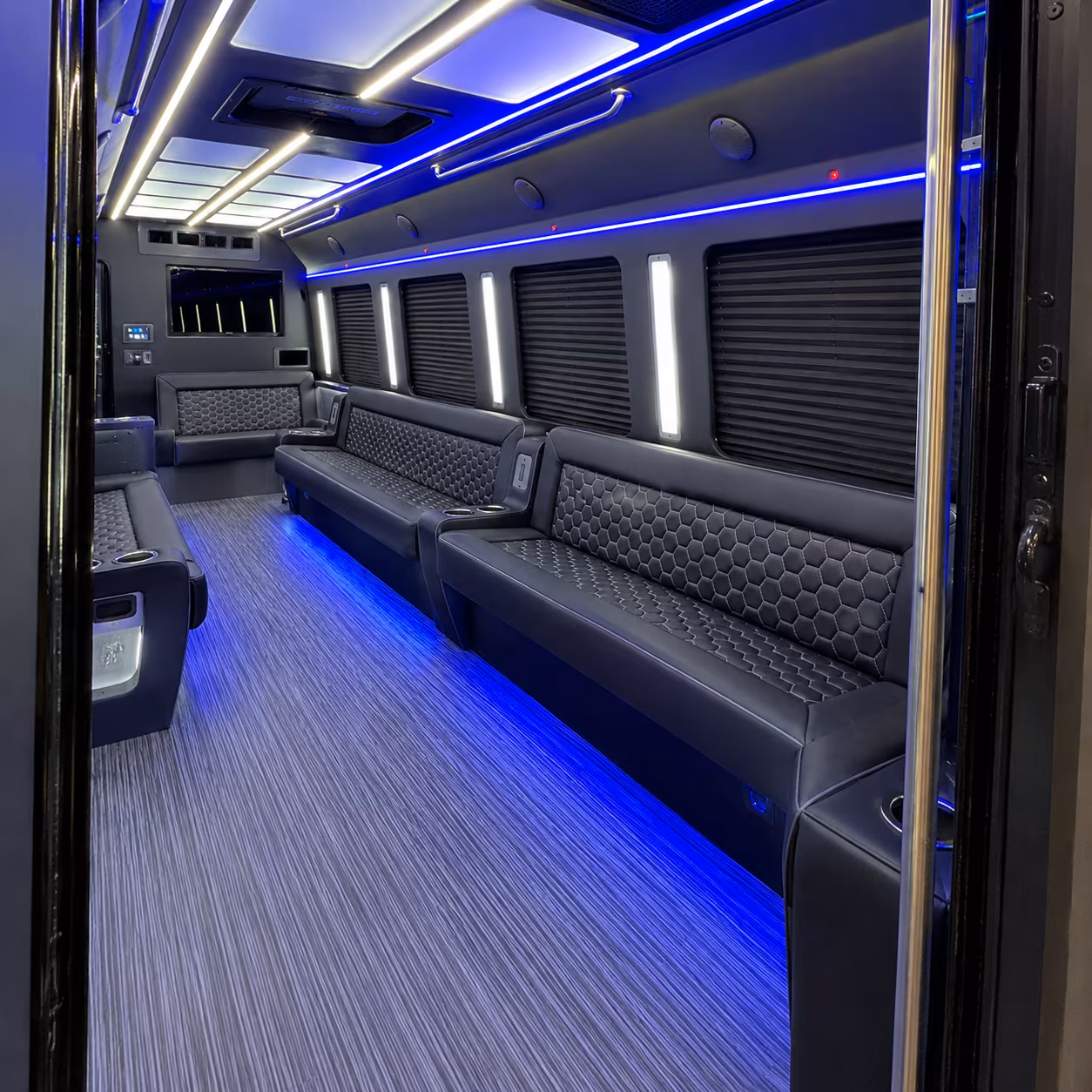 Minneapolis Bachelor & Bachelorette Transportation onboard seating