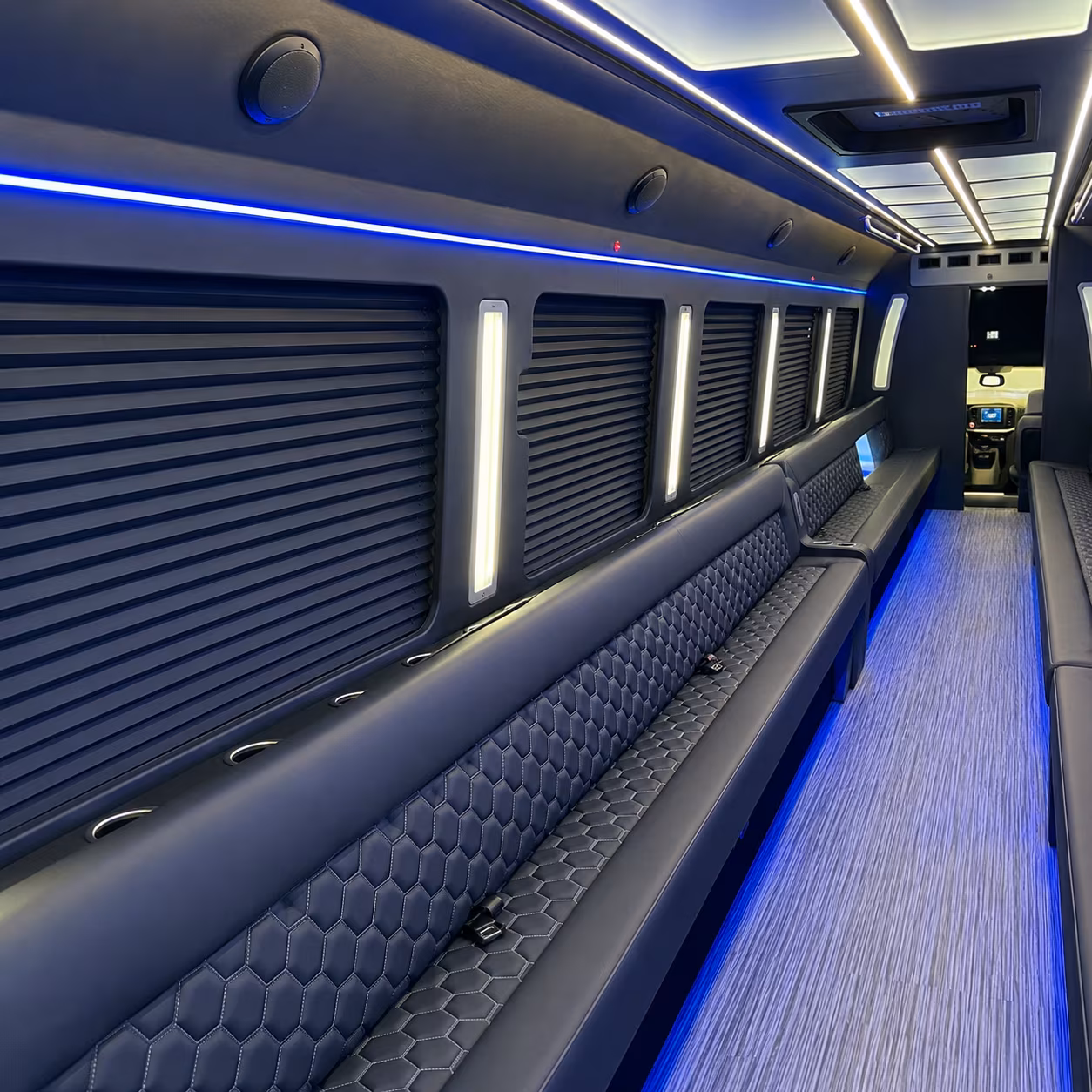 Minneapolis Concert & Music Festival Transportation party bus exterior
