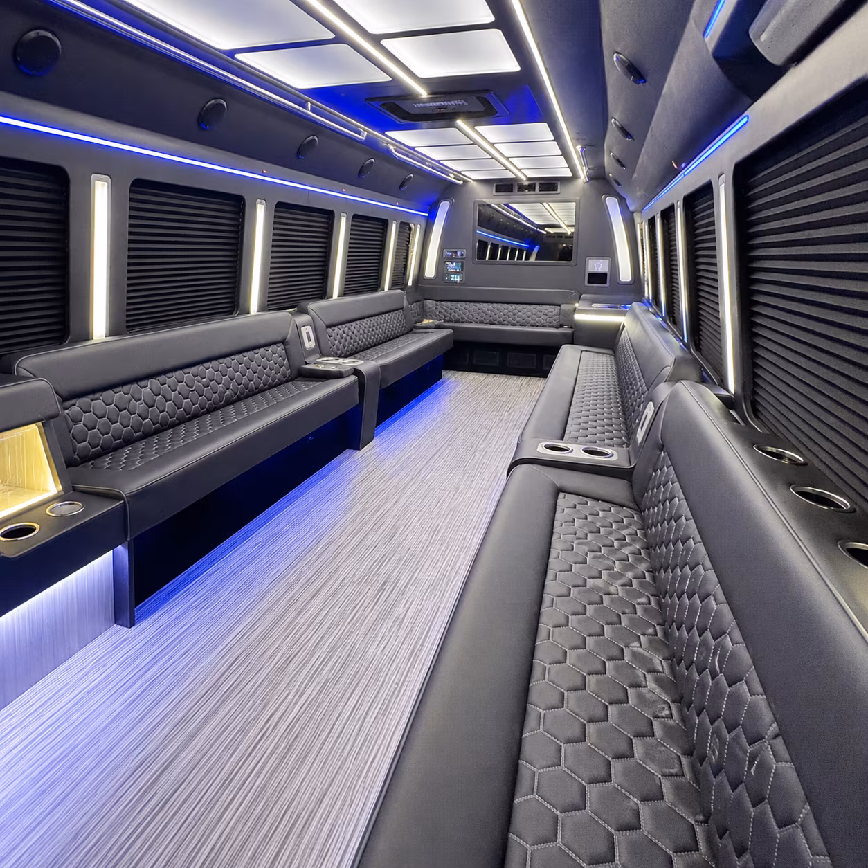 Minneapolis Concert & Music Festival Transportation onboard seating