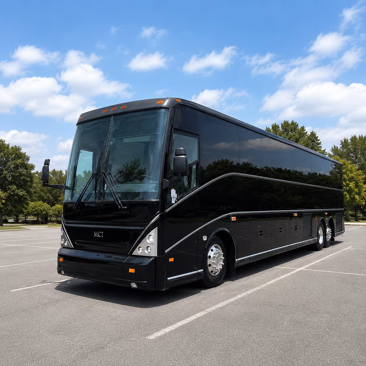 Minneapolis Corporate Transportation party bus exterior