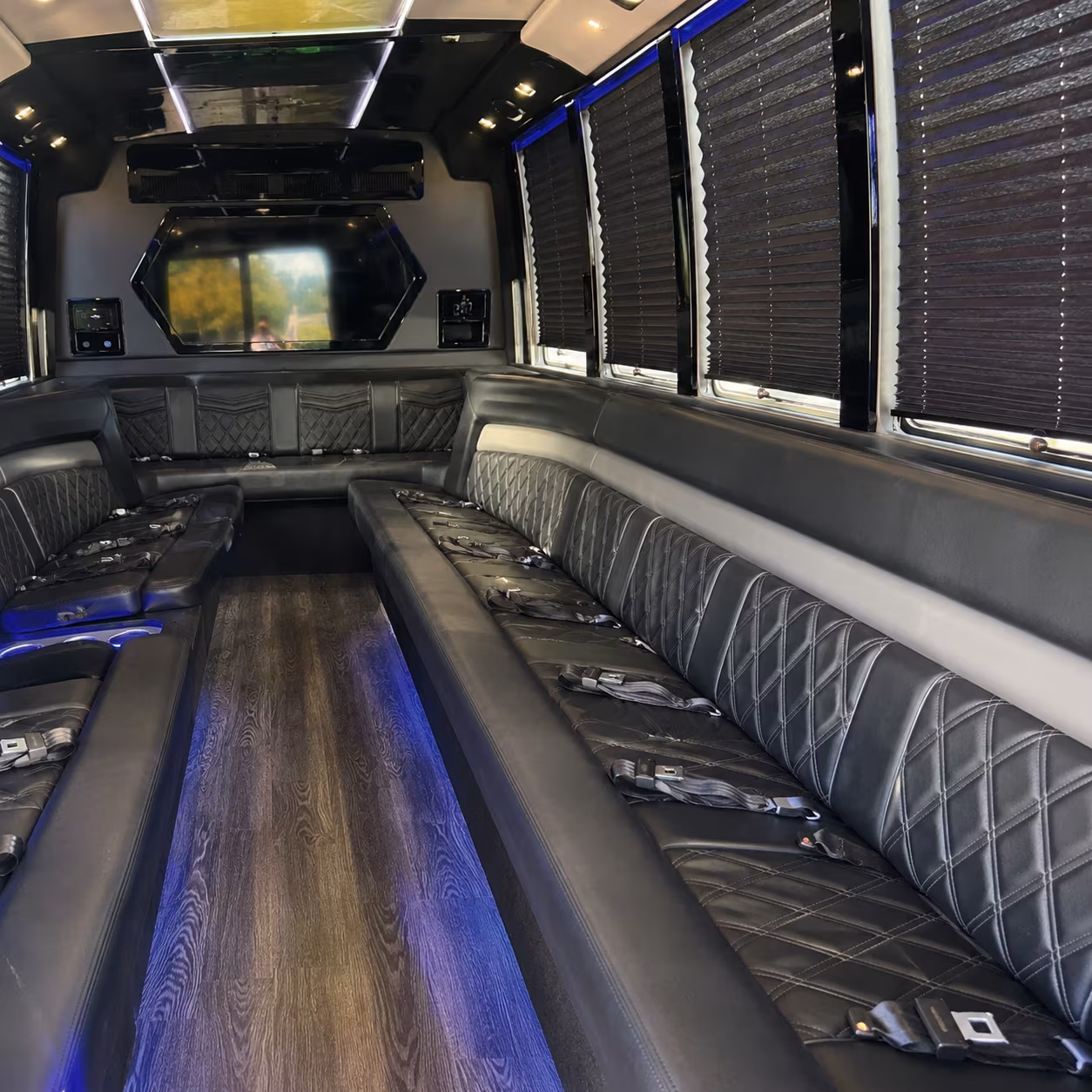 Minneapolis Winery Tour & Pub Crawl Transportation onboard seating