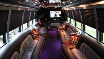 40 Passenger Party Bus Eagan Mn Interior